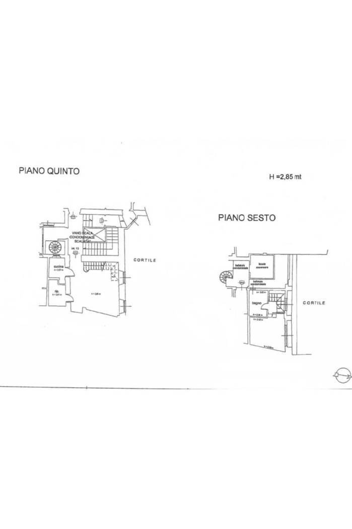 Appartamento via del Boschetto, 8, Roma (zona Centro Storico) - planimetria 1