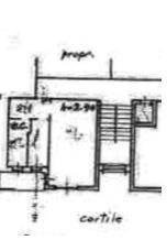 One-room apartment via Lorenteggio, 157, Milano (neighborhood Giambellino) - floor plans 1