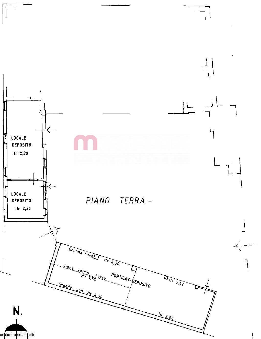 Foto 56 - Casa indipendente Via Albarelle
 
9, Rovato - planimetria 1