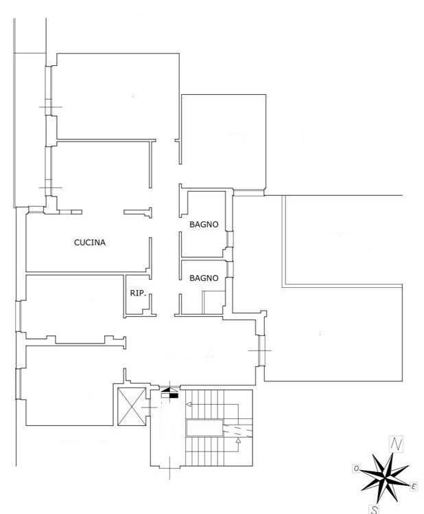 Appartamento corso Europa, 642, Genova (zona Quarto) - planimetria 1