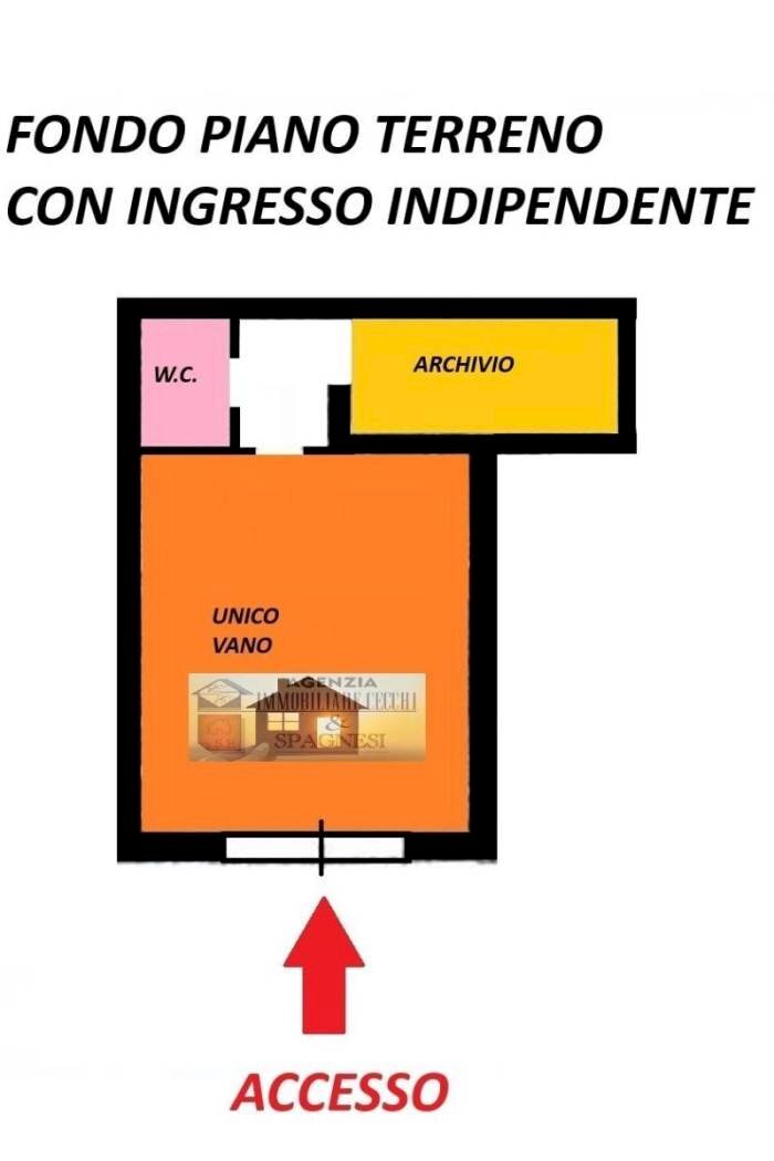 Box via delle Ortensie, Firenze - planimetria 1