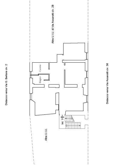 Quadrilocale all'asta via Assarotti, 26, Genova (zona Castelletto) - planimetria 1