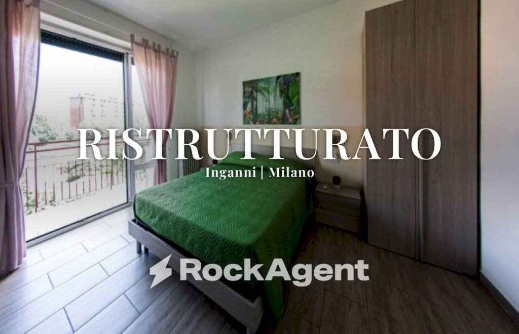 Camera da letto - Three-room apartment via Lorenteggio, 209, Milano (neighborhood Lorenteggio) - photo 1