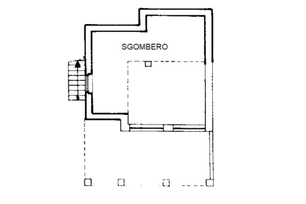 Casa indipendente Via Comba Nari, Gambasca - planimetria 1