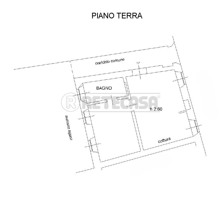 Planimetria - Appartamento Corso Giacomo Matteotti, Cremona - planimetria 1