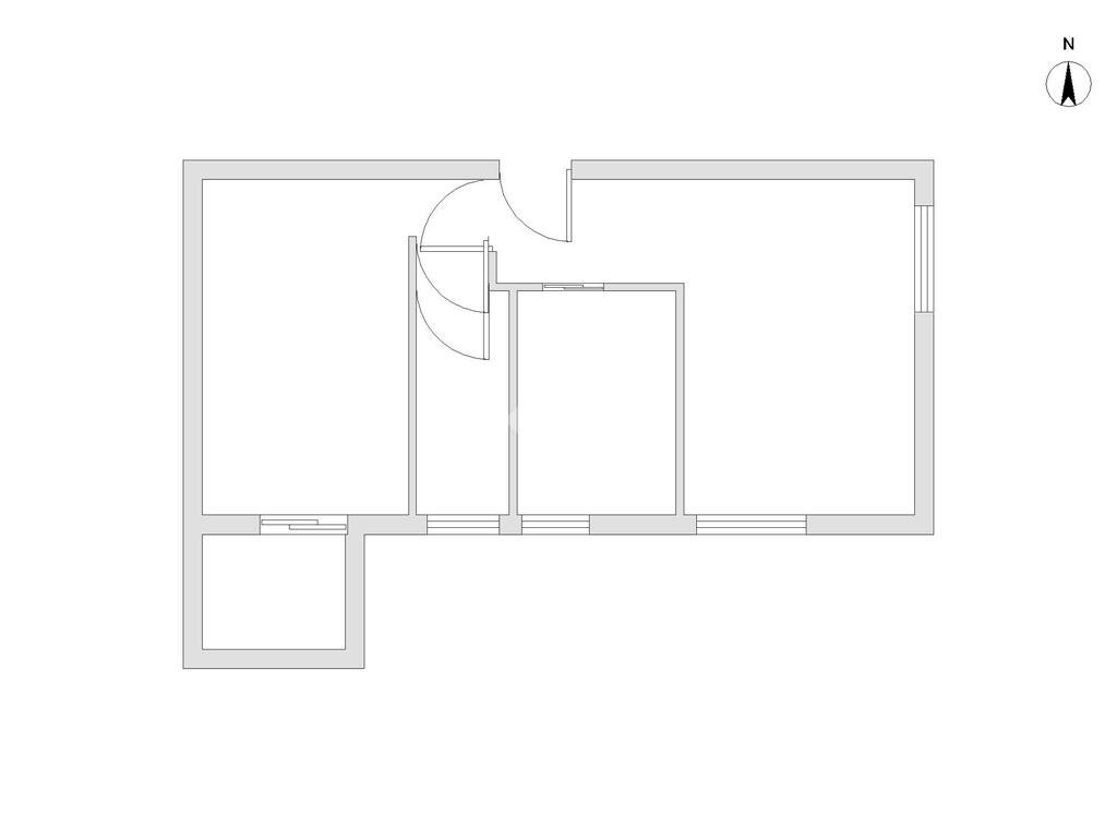 Bilocale Viale Caterina da Forlì, Milano (zona Gambara) - planimetria 1