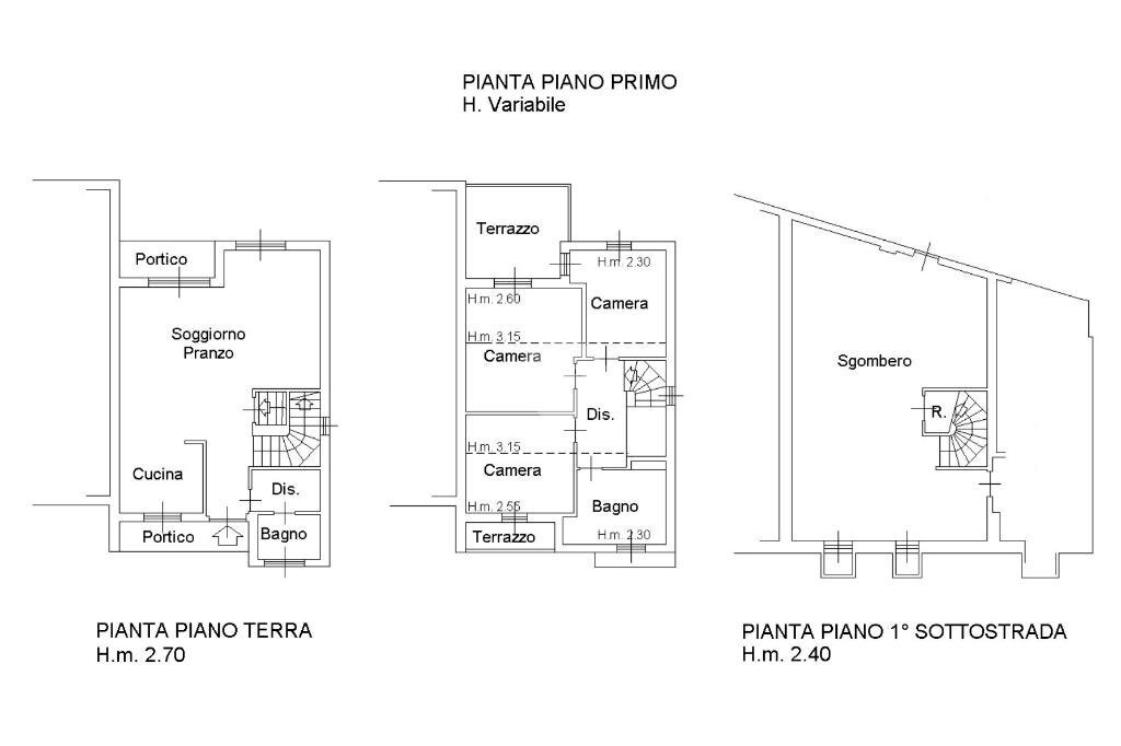 Villa a Schiera Via Antonio Gramsci, Verderio - planimetria 1