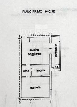 Foto 21 - Bilocale Via Francesco Crispi, Conegliano - planimetria 1