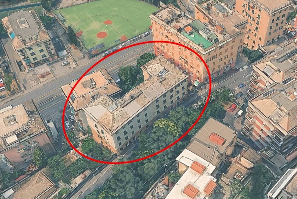 Mappa - Appartamento all'asta via Borgoratti, 65, Genova (zona Borgoratti) - foto 1
