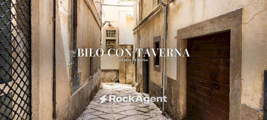 Cortile interno - Bilocale via Fontanella del Suffragio, 28, Viterbo - foto 1