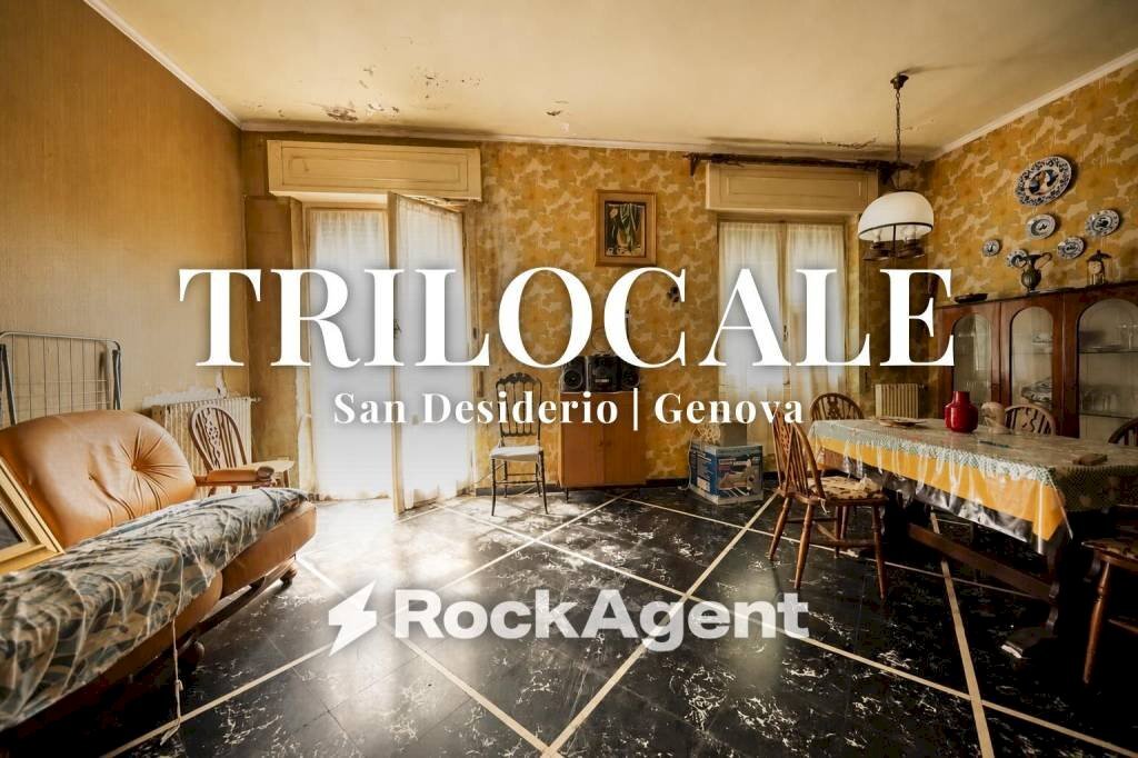 Salone - Trilocale salita Sella, Genova (zona Apparizione) - foto 1