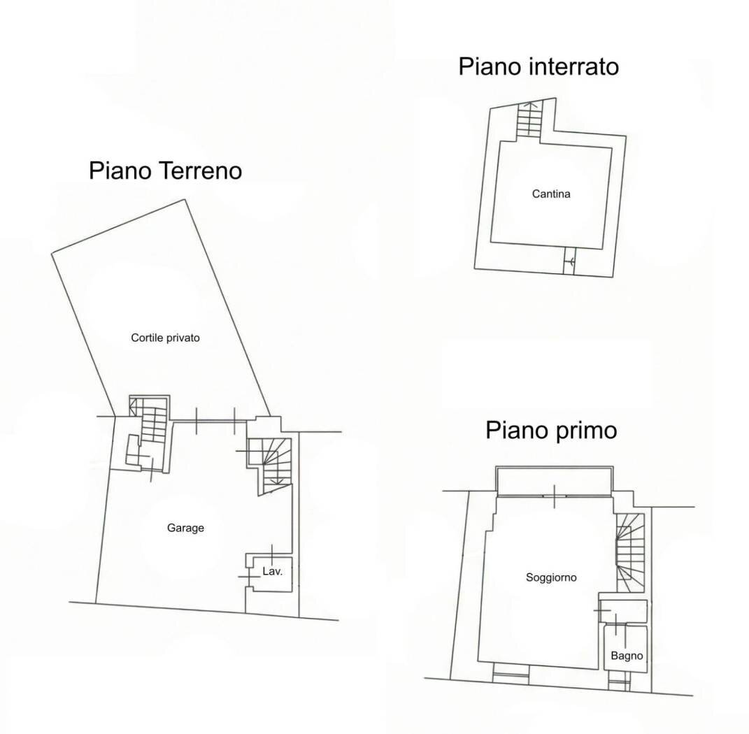 Bilocale via Pascarenghi, 37, Frossasco - planimetria 1