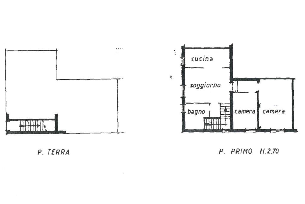 Rustico Via Borgo Angeli, Malalbergo - planimetria 1