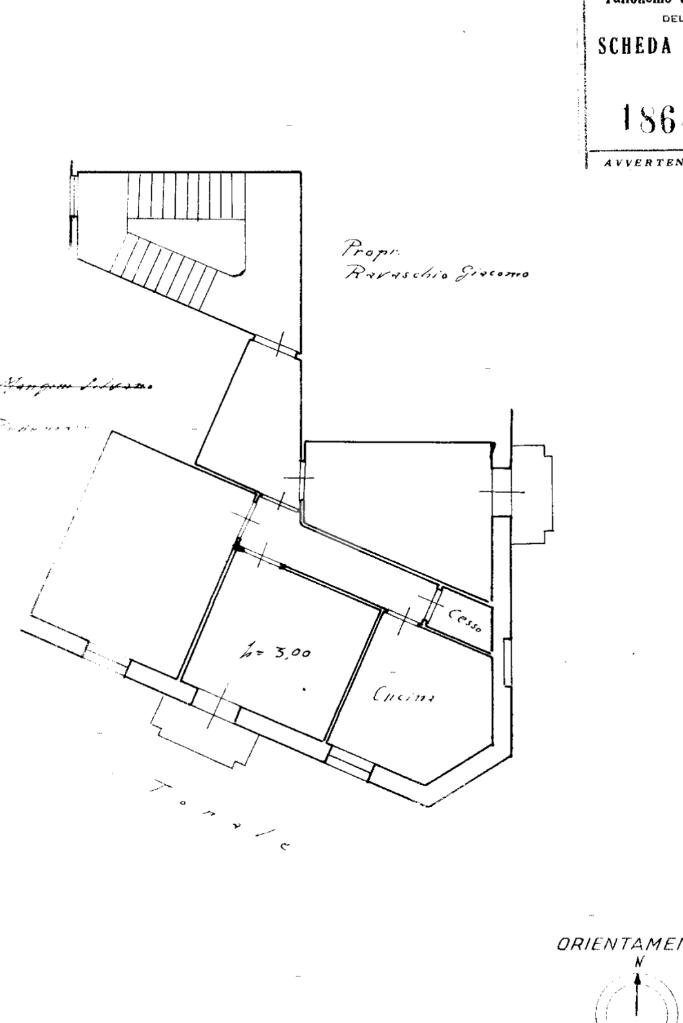 Trilocale Via tonale, Genova (zona Cornigliano) - planimetria 1