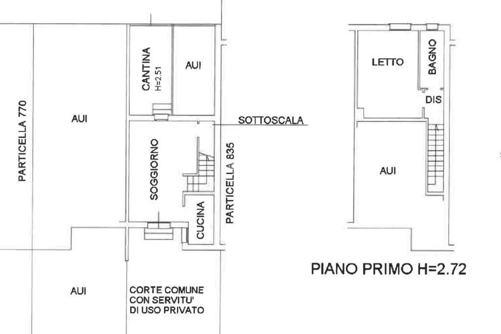 Villa a Schiera Via del Remo, Ravenna (zona Punta Marina) - planimetria 1