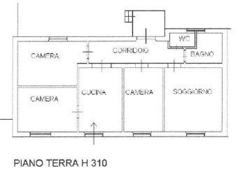 Planimetria - Appartamento viale Piacenza, 45, Parma (zona Pablo) - foto 14