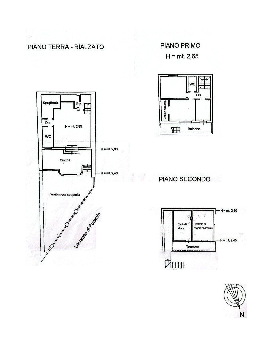 Foto 30 - Casa indipendente via Lungomare Pietro Mennea
 
33-35, Barletta - planimetria 1