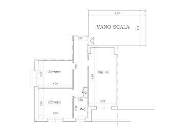 Planimetria - Appartamento Via Jacopo Rocca, Chiavari - foto 17