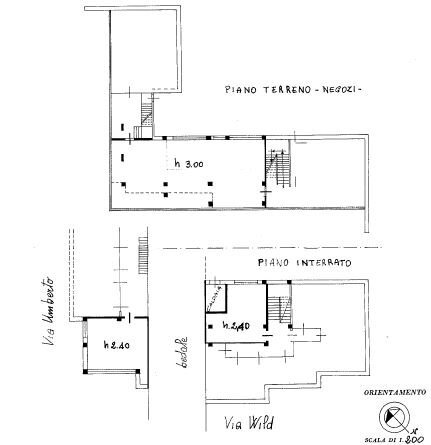 Locale Commerciale Via Umberto I, 2, Piasco - planimetria 1