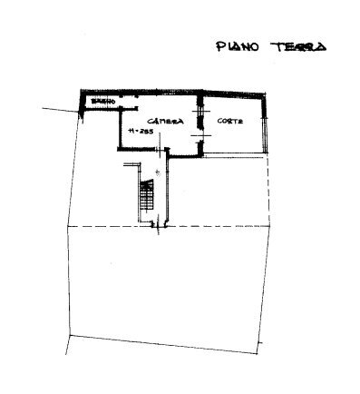 Monolocale Corso Umberto I, 44, Crissolo - planimetria 1