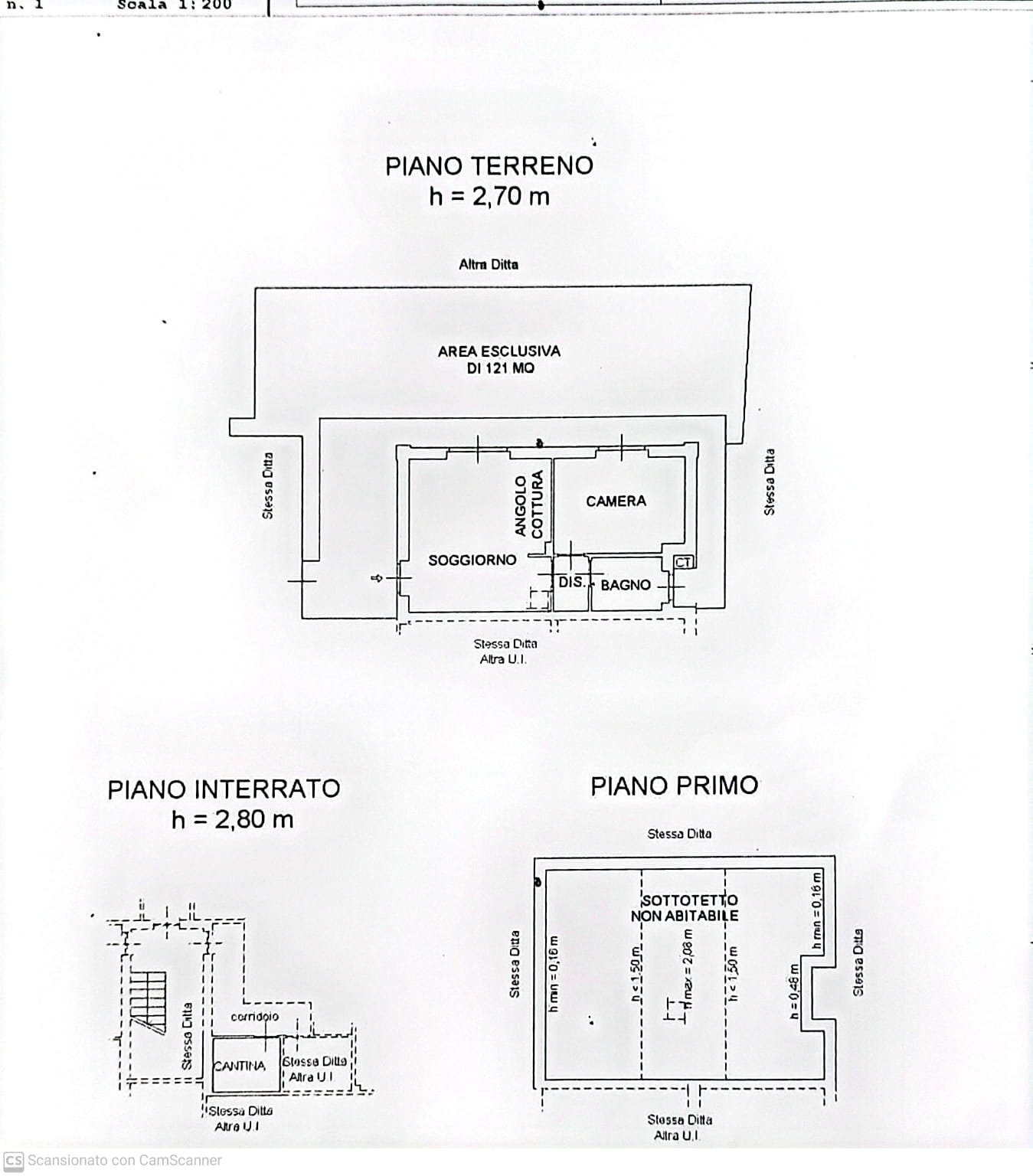 Villa via Colajanni, 9, Bagnolo Piemonte - planimetria 1