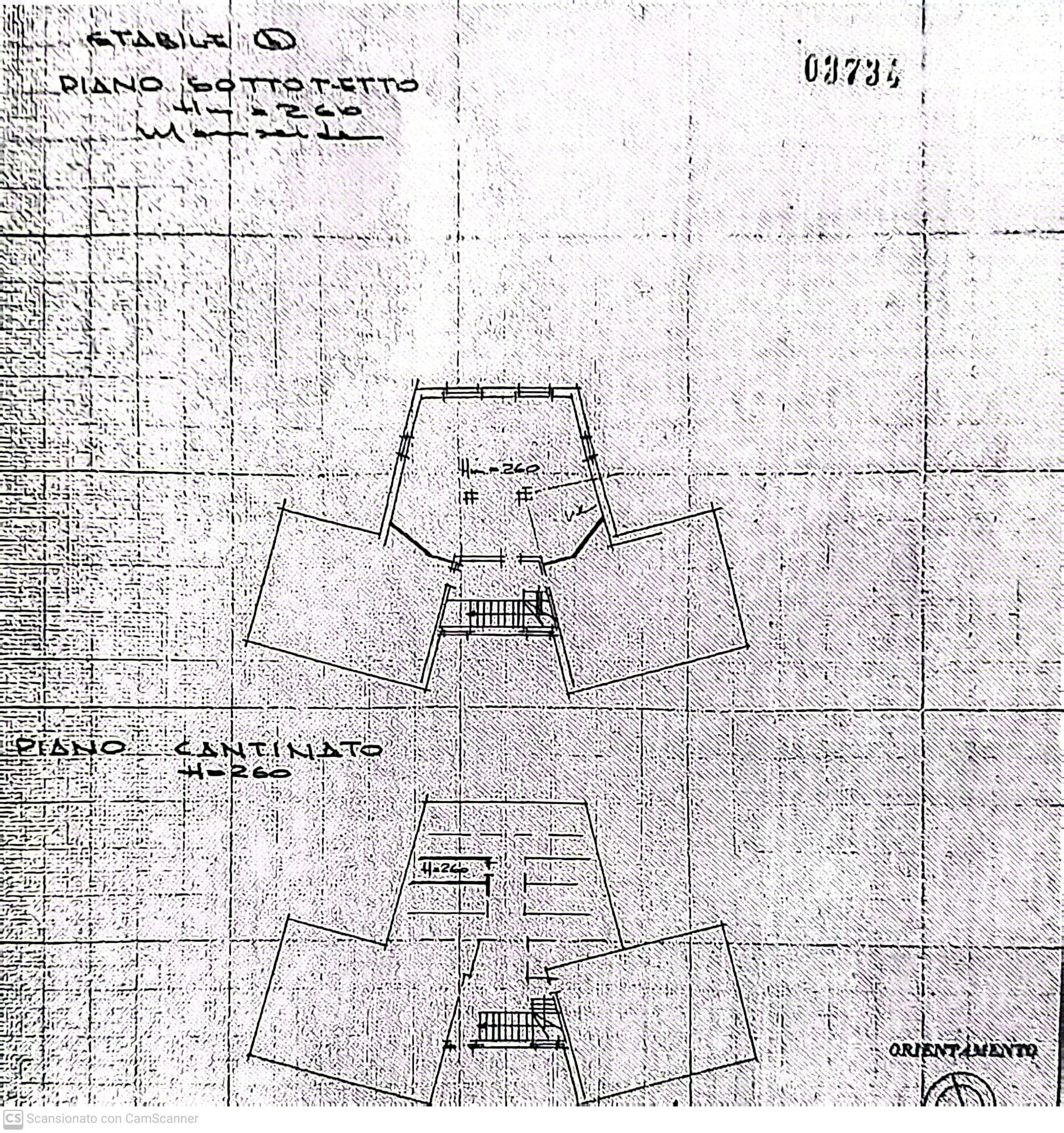 One-room apartment Via Rucas, 14, Bagnolo Piemonte - floor plans 1
