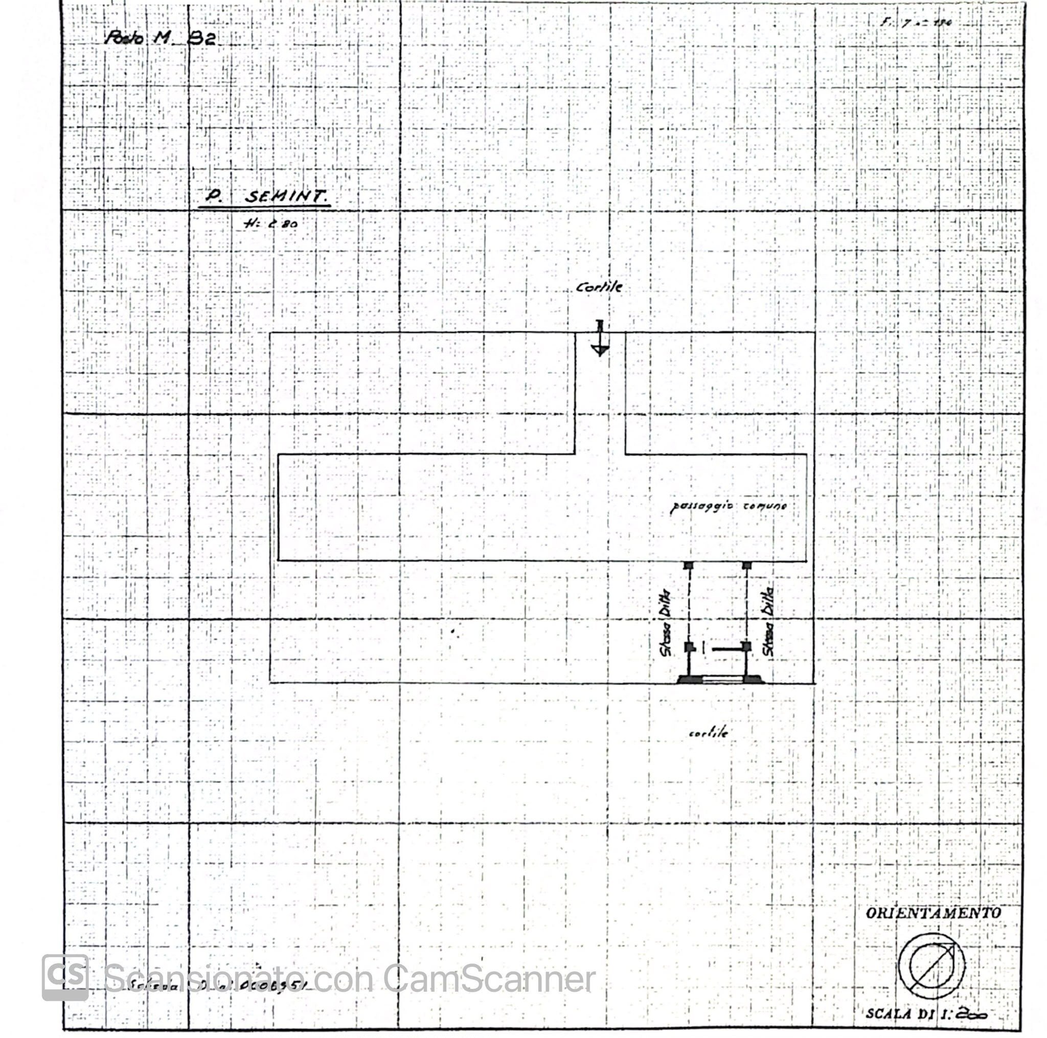 One-room apartment via Della Pineta, 2, Bagnolo Piemonte - floor plans 1