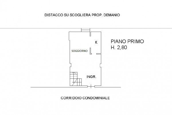 Appartamento Genova - planimetria 1