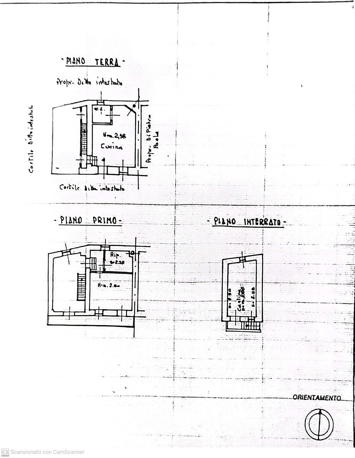 Casa indipendente via Basse, 8, Bagnolo Piemonte - planimetria 1