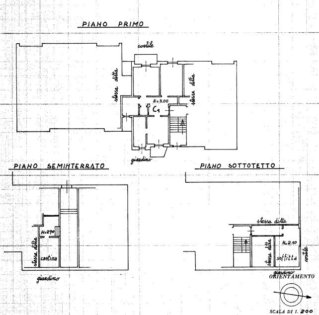 Trilocale Via Gorla, 14, Saluzzo - planimetria 1