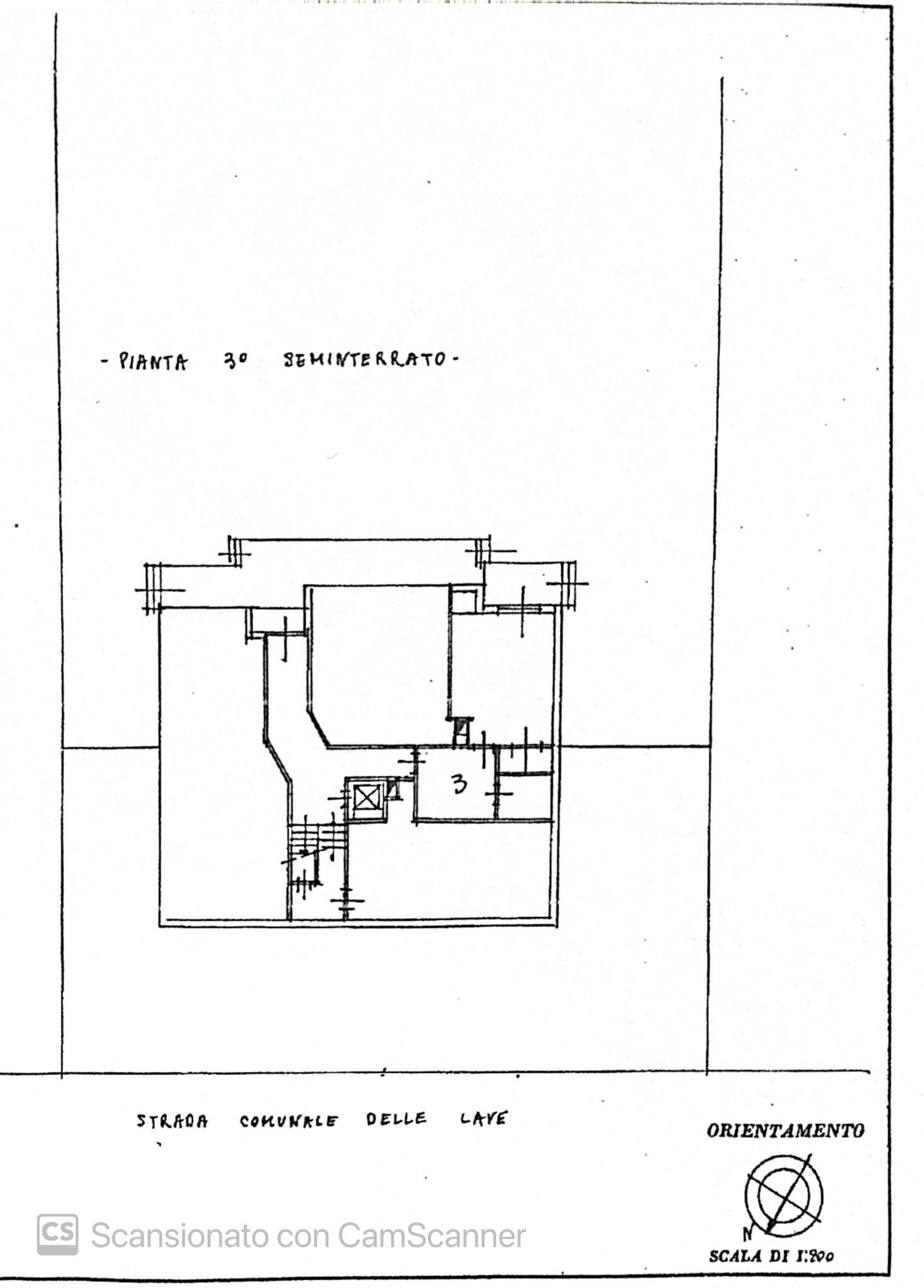 Monolocale Via Cave, 580, Bagnolo Piemonte - planimetria 1