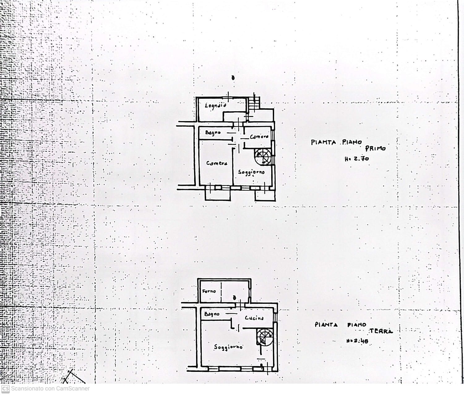 Independent house Via Bassa, 7, Bagnolo Piemonte - floor plans 1