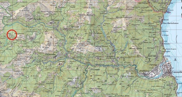 Rustico Località Alpe Piazza, Gurro - planimetria 1