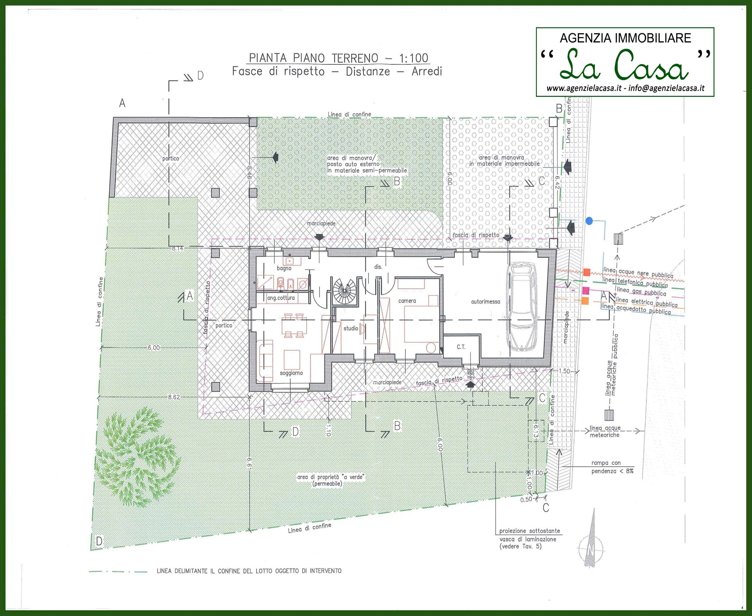 piano terra - Small Villa strada Zanier snc, Villanova d'Asti - floor plans 1