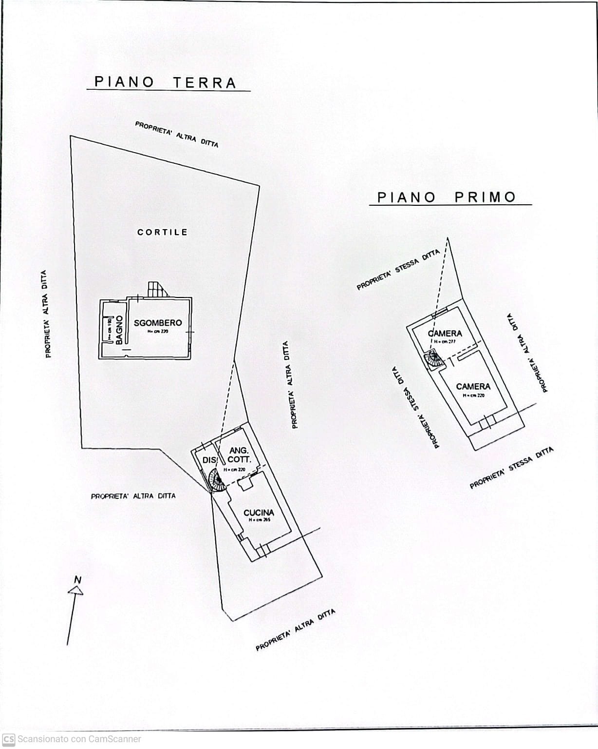 Independent house Via San Defendente, 47, Bagnolo Piemonte - floor plans 1