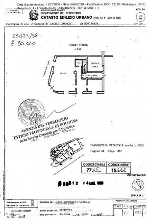 Ufficio Casalfiumanese - planimetria 1