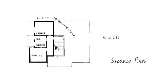 Two-room apartment Via Crissolo, 45, Paesana - floor plans 1