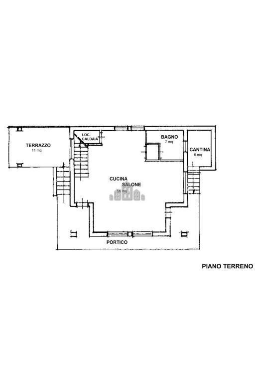Independent house Frazione Riapetto, Canischio - floor plans 1