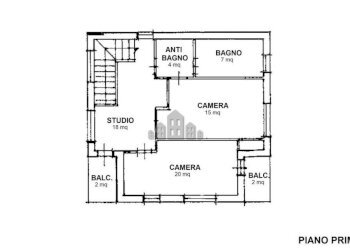 Planimetria - Casa indipendente Frazione Riapetto, Canischio - foto 35