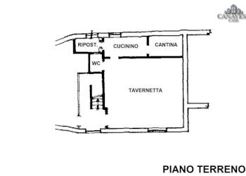 piantina piano terreno - Casa indipendente Chiesanuova - foto 27