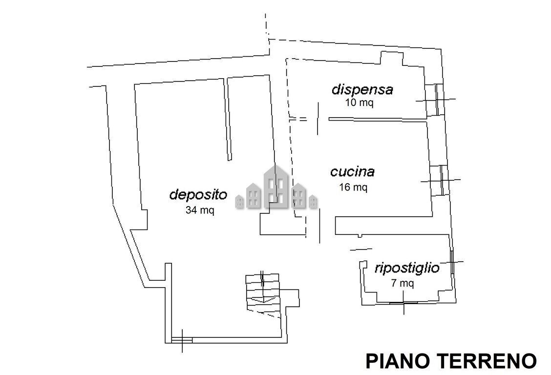 Independent house via Enzo Migliore, 49, Lessolo - floor plans 1