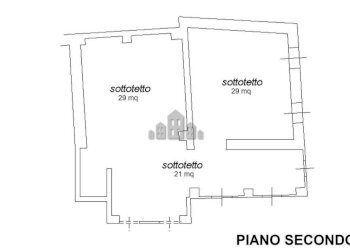 Planimetria - Casa indipendente via Enzo Migliore, 49, Lessolo - foto 31