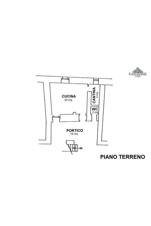 Independent house via Pietro Vola, 2, Brosso - floor plans 1