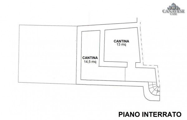 Quadrilocale piazza Azario, 3, Cuorgnè - planimetria 1