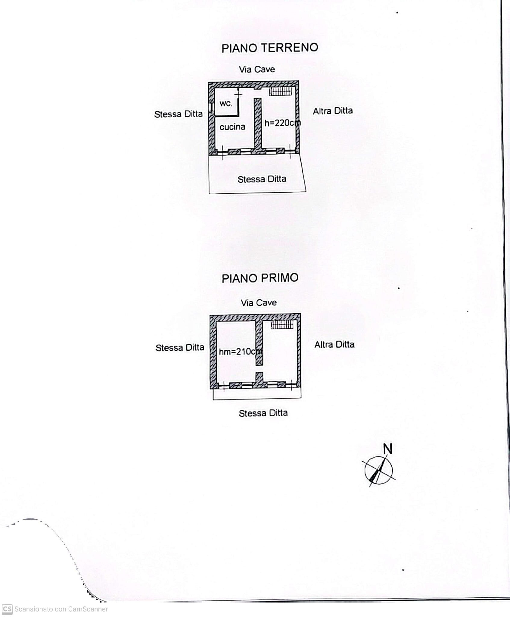 Independent house Via Cave 543, 543, Bagnolo Piemonte - floor plans 1