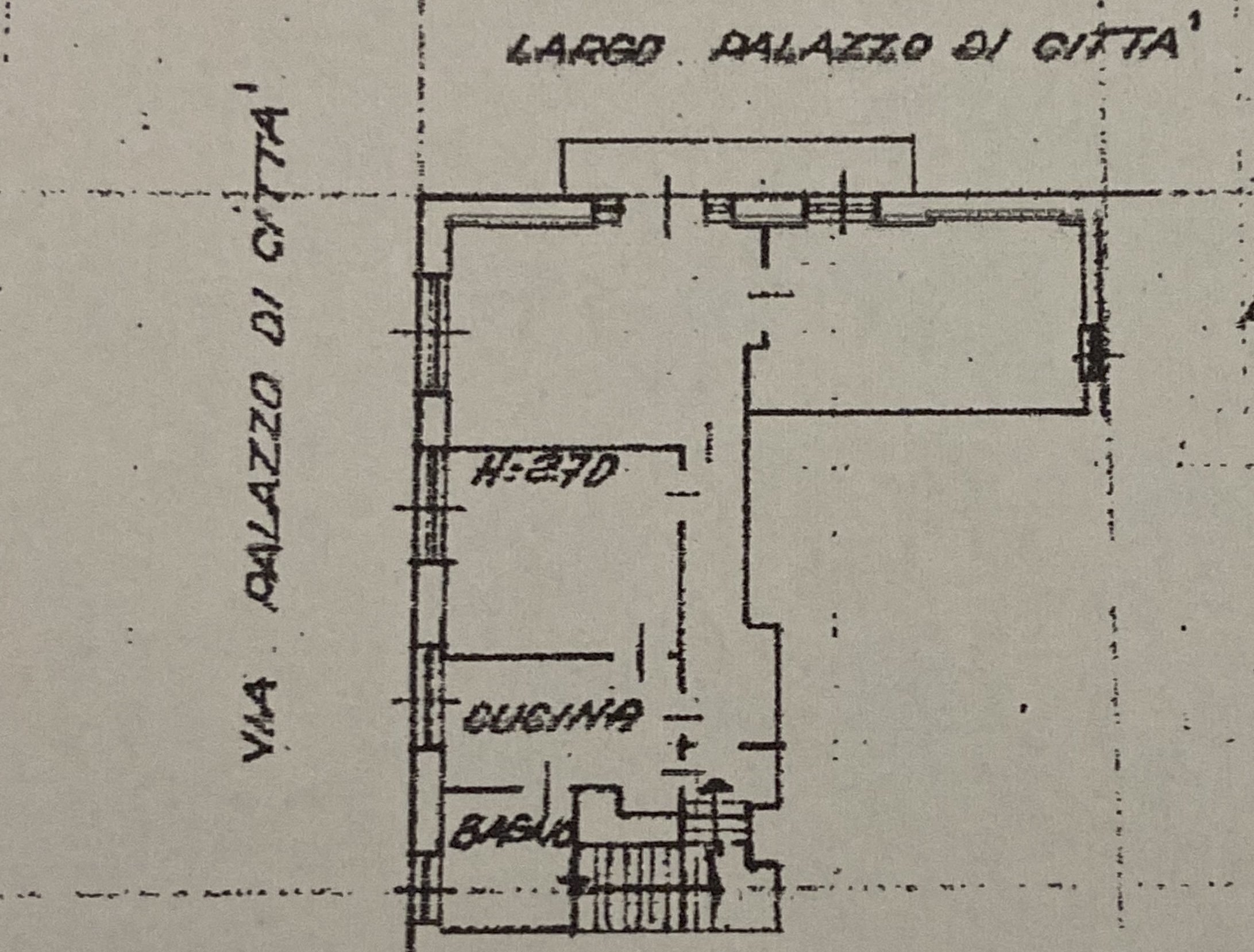 Trilocale Via Palazzo di Città, 10, Saluzzo - planimetria 1