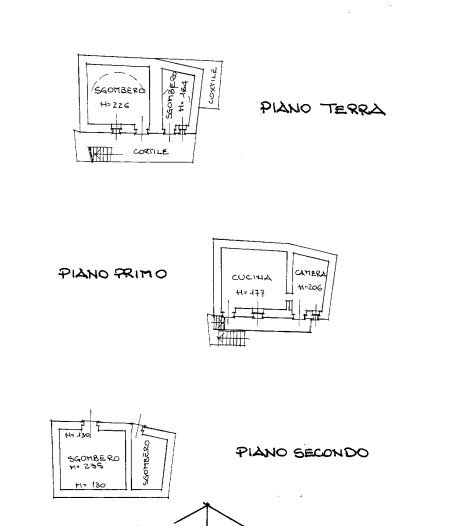 Baita Borgata Sagne, Snc, Crissolo - planimetria 1