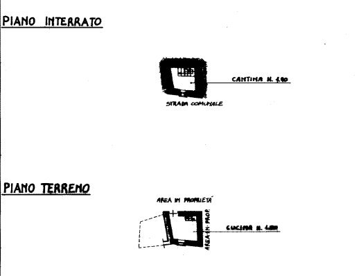 Baita Borgata Agliasco Picca, Snc, Paesana - planimetria 1