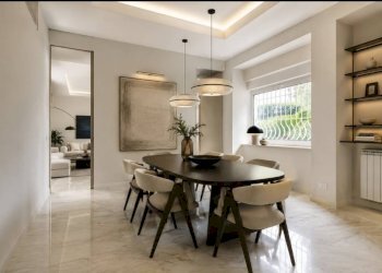 Sala da pranzo - Appartamento viale di Villa Grazioli, 20, Roma - foto 5