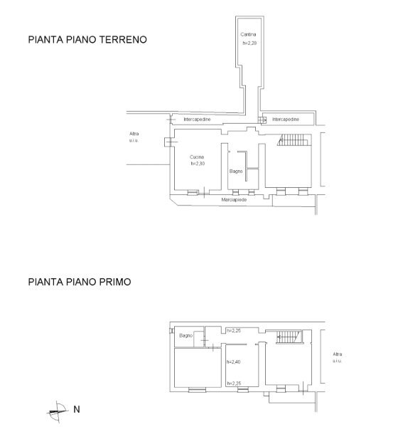 Casa semi indipendente Via Bricco Luciano, 25, Barge - planimetria 1